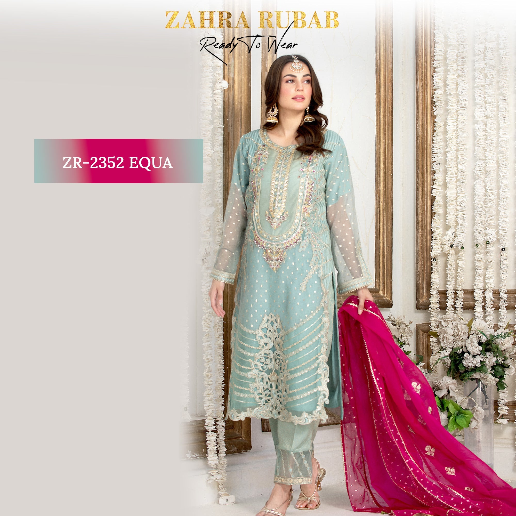 ZR-2352 Aqua, Skin Zahra Rubab fresh