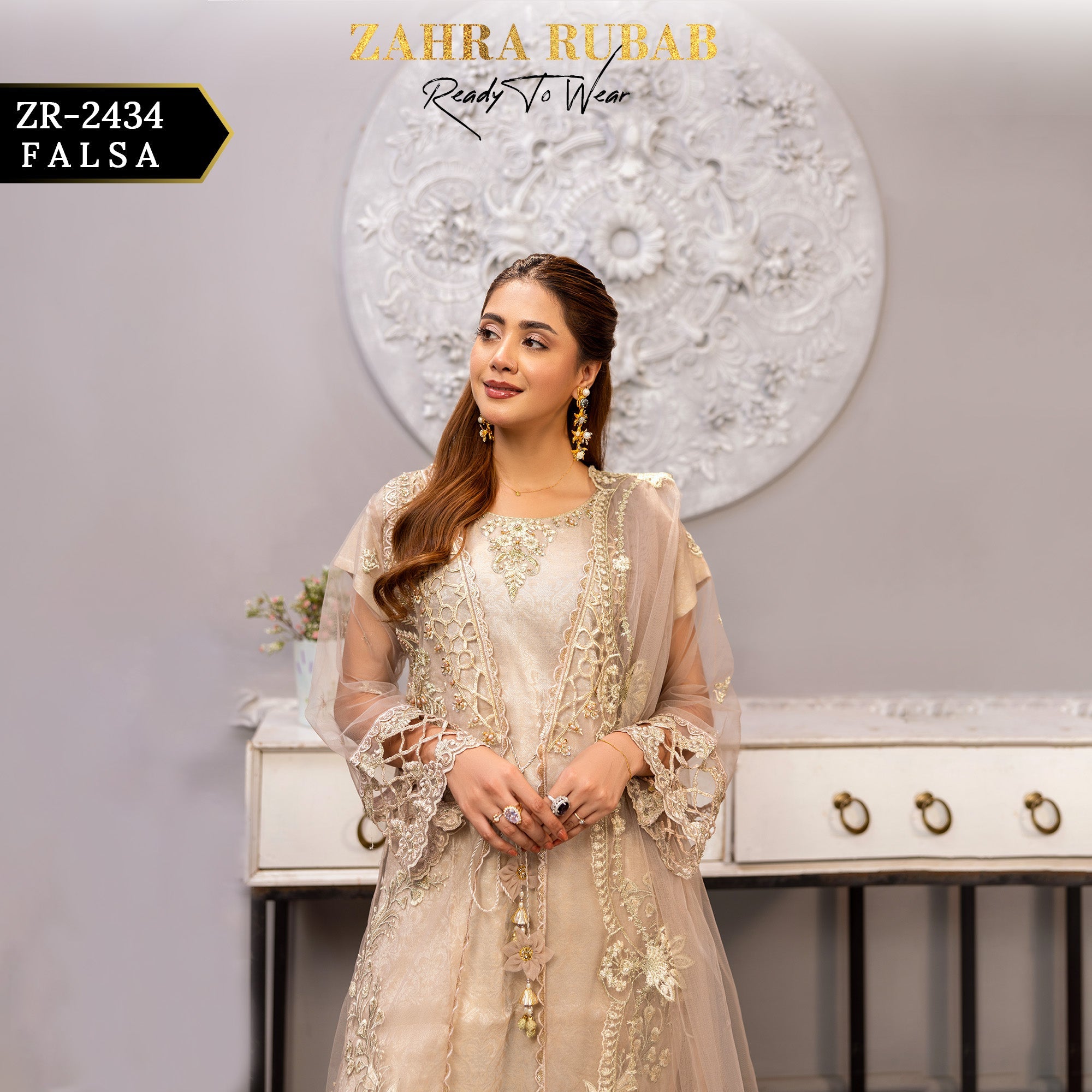ZR-2434 Falsa Zahra Rubab Gul Mohar
