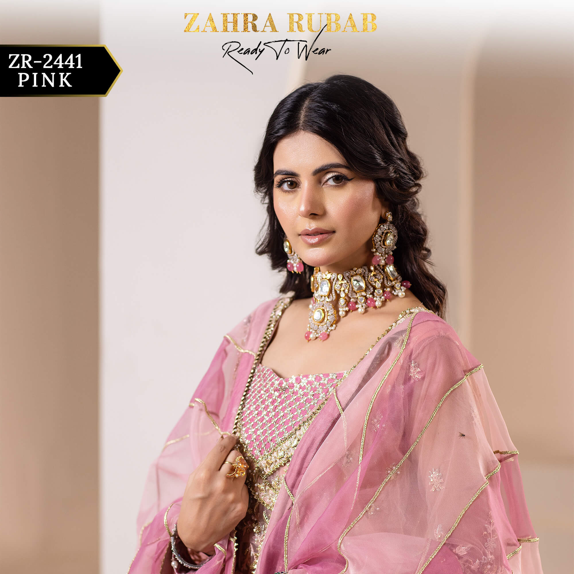 ZR-2441 | PINK Zahra Rubab