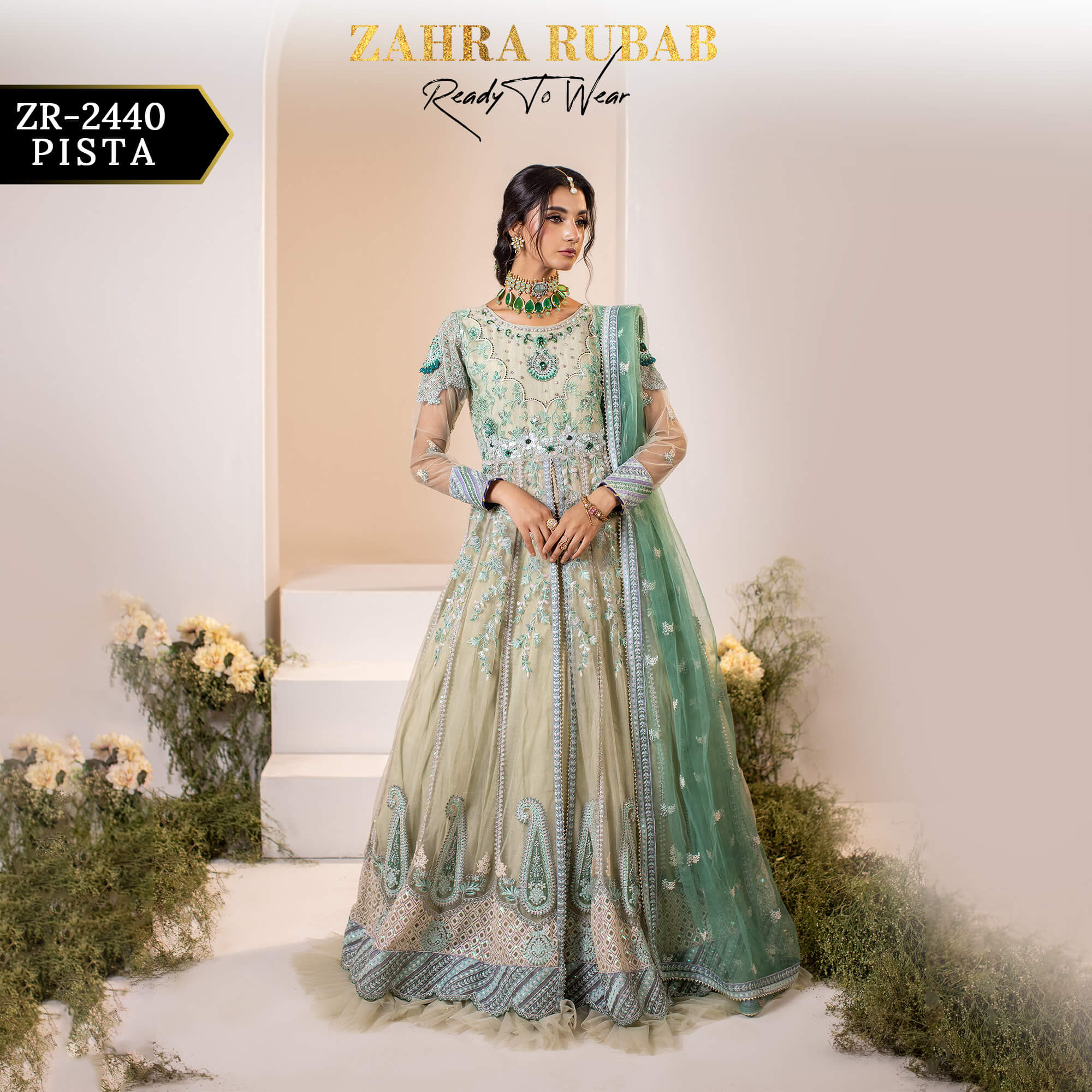 ZR-2440 PISTA, PEACH Zahra Rubab Afsana