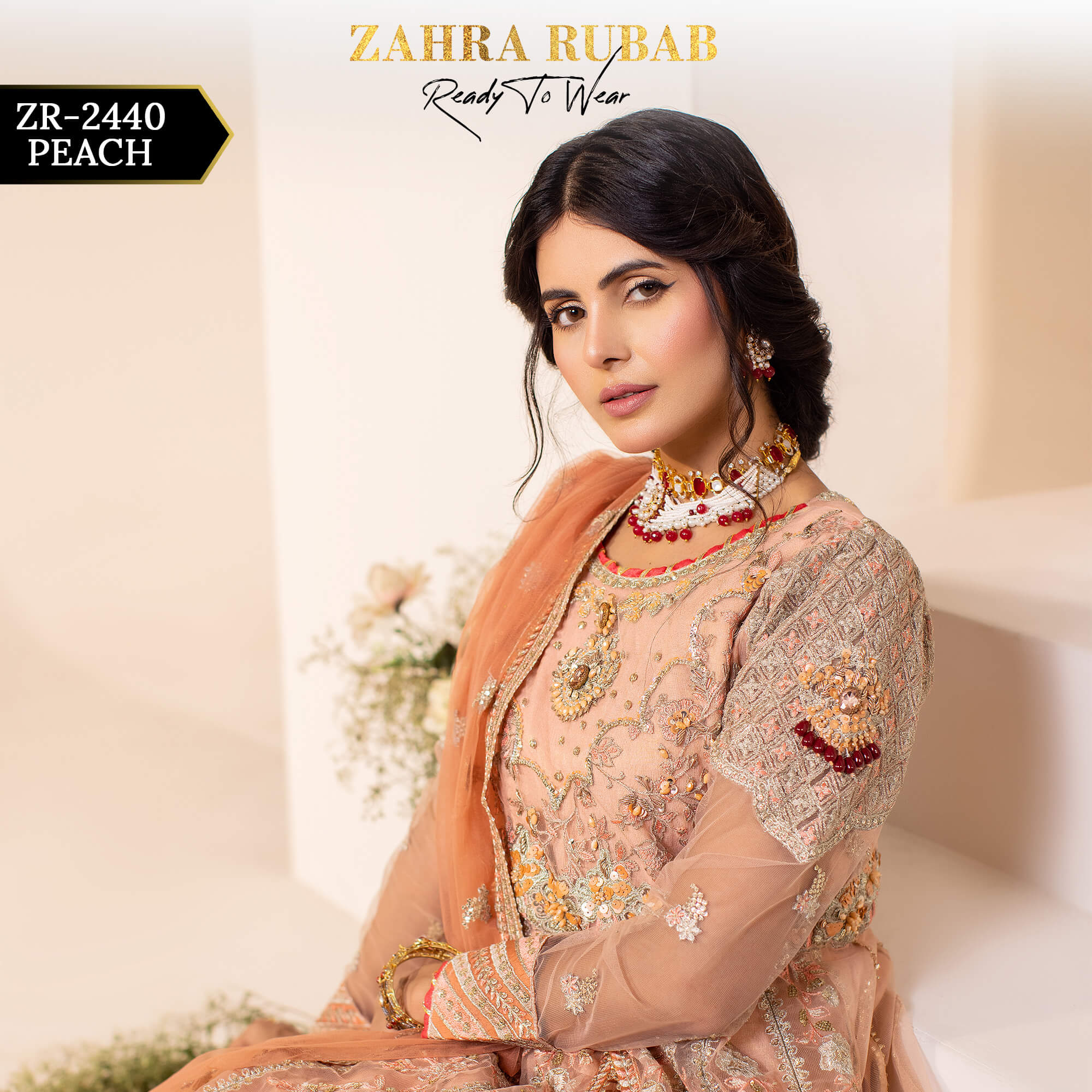 ZR-2440 PISTA, PEACH Zahra Rubab Afsana