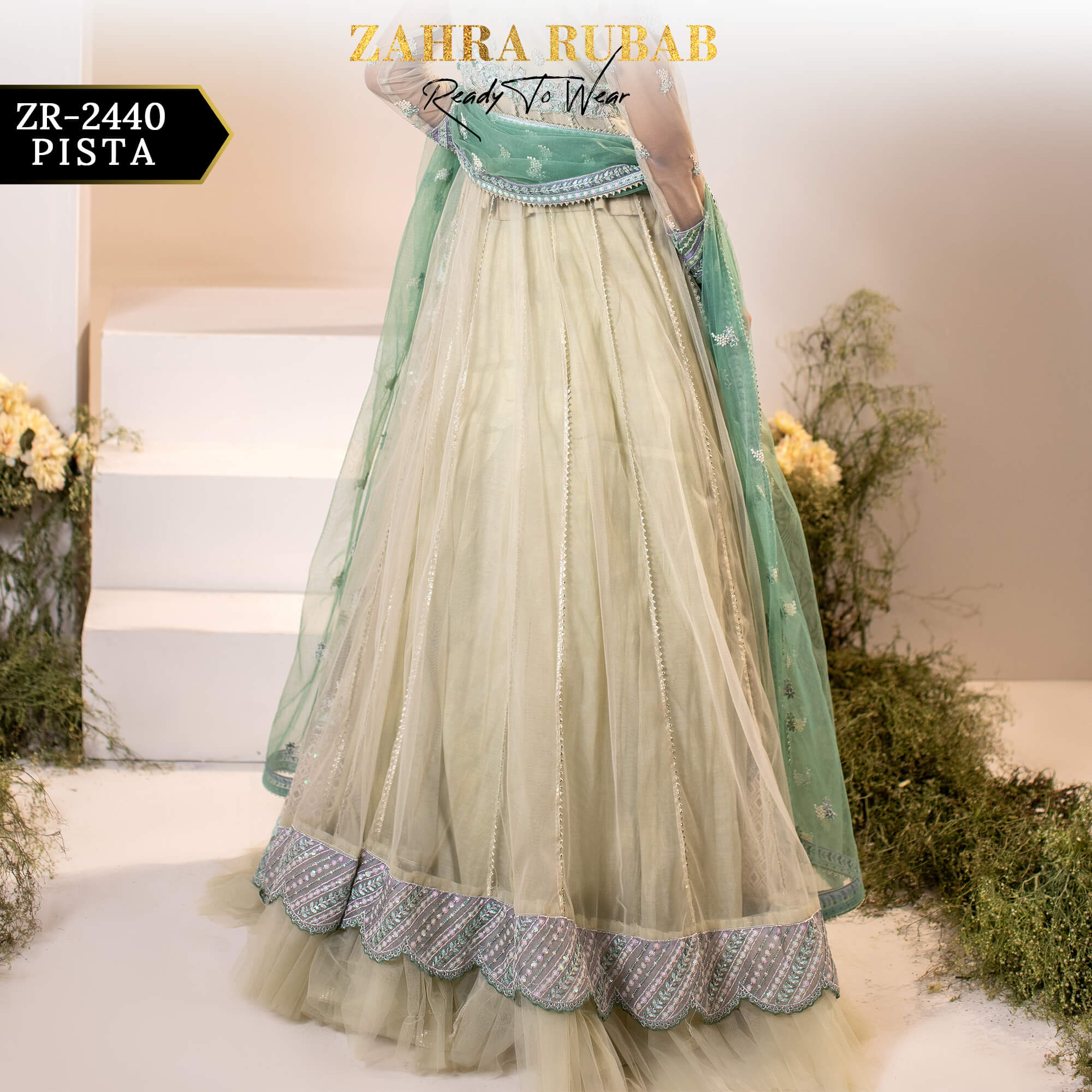 ZR-2440 PISTA, PEACH Zahra Rubab Afsana