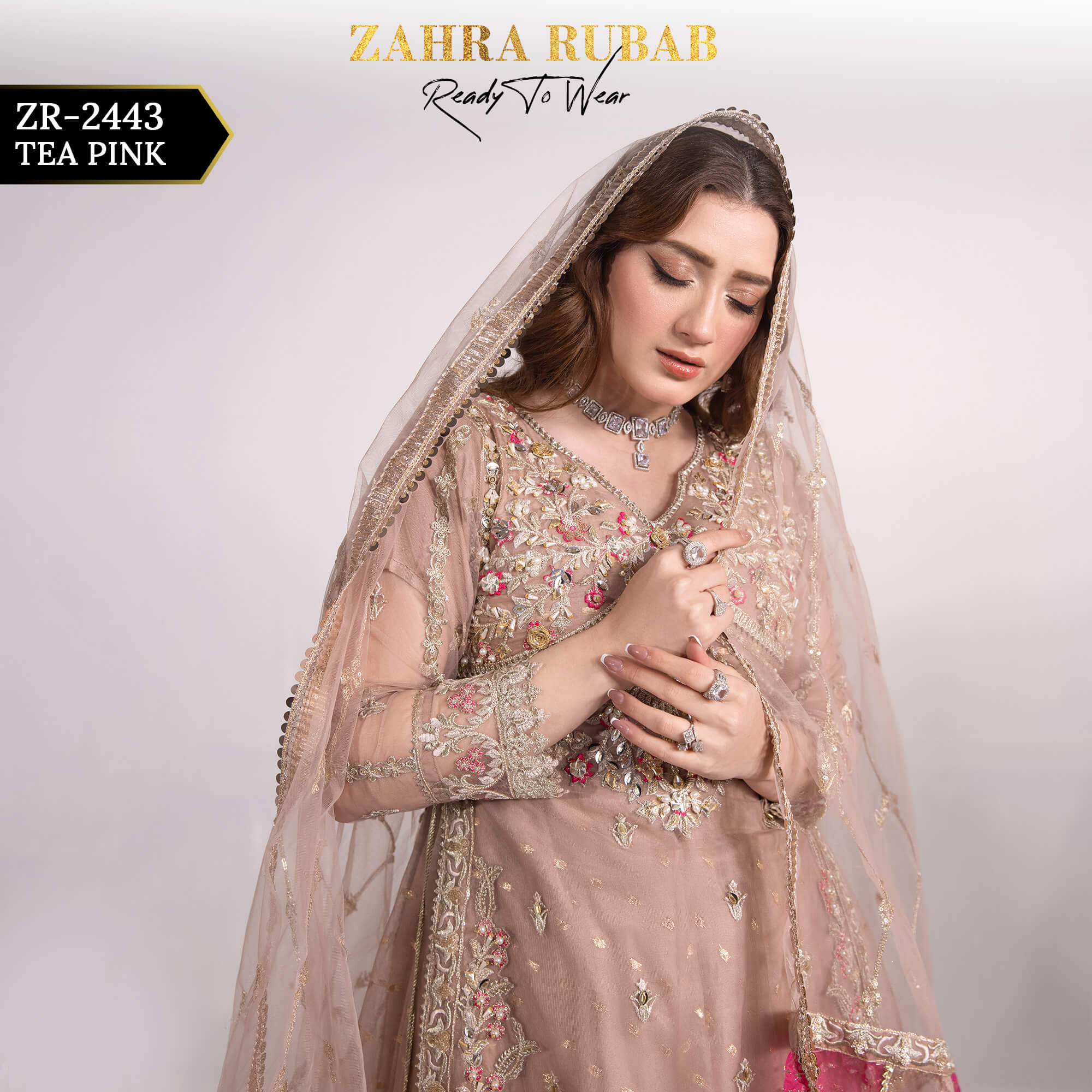 ZR-2443 SKIN, T PINK Zahra Rubab Afsana