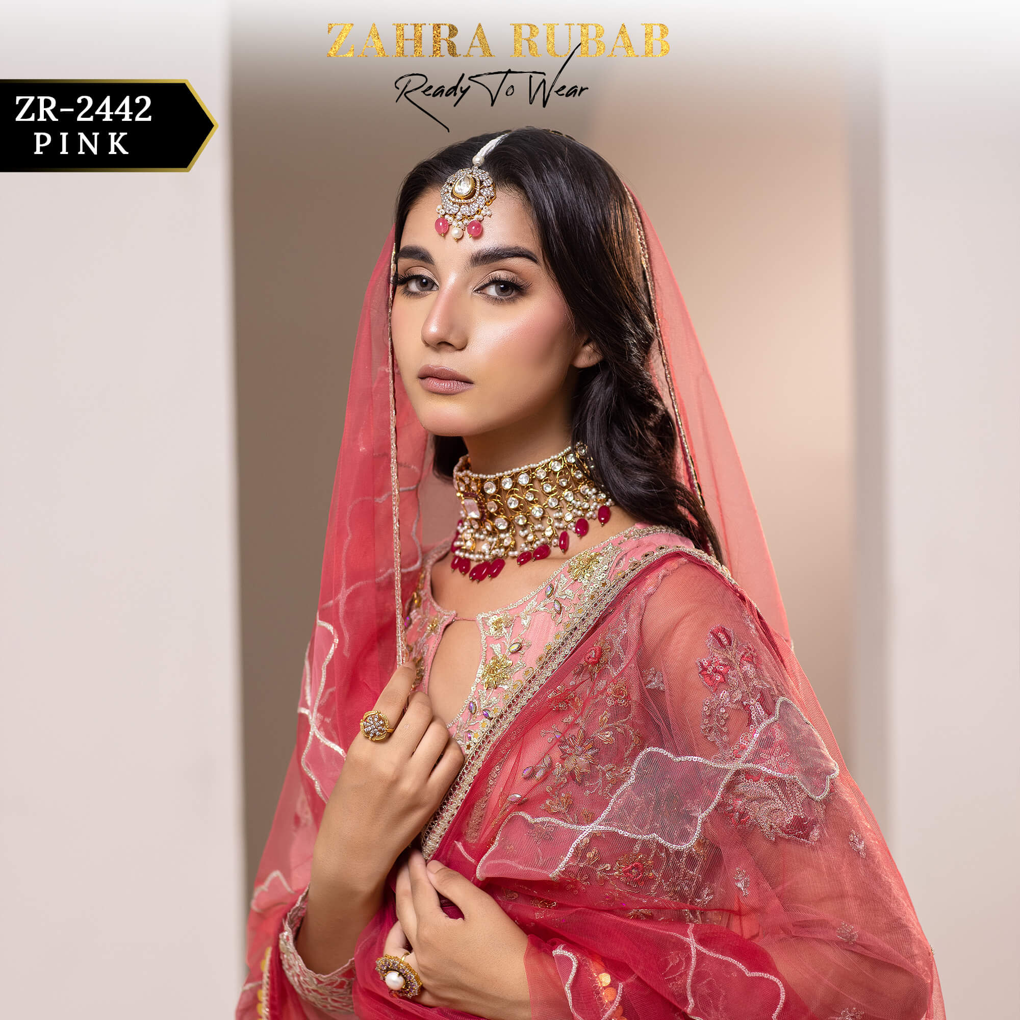 ZR-2442 PINK, DHANI Zahra Rubab Afsana