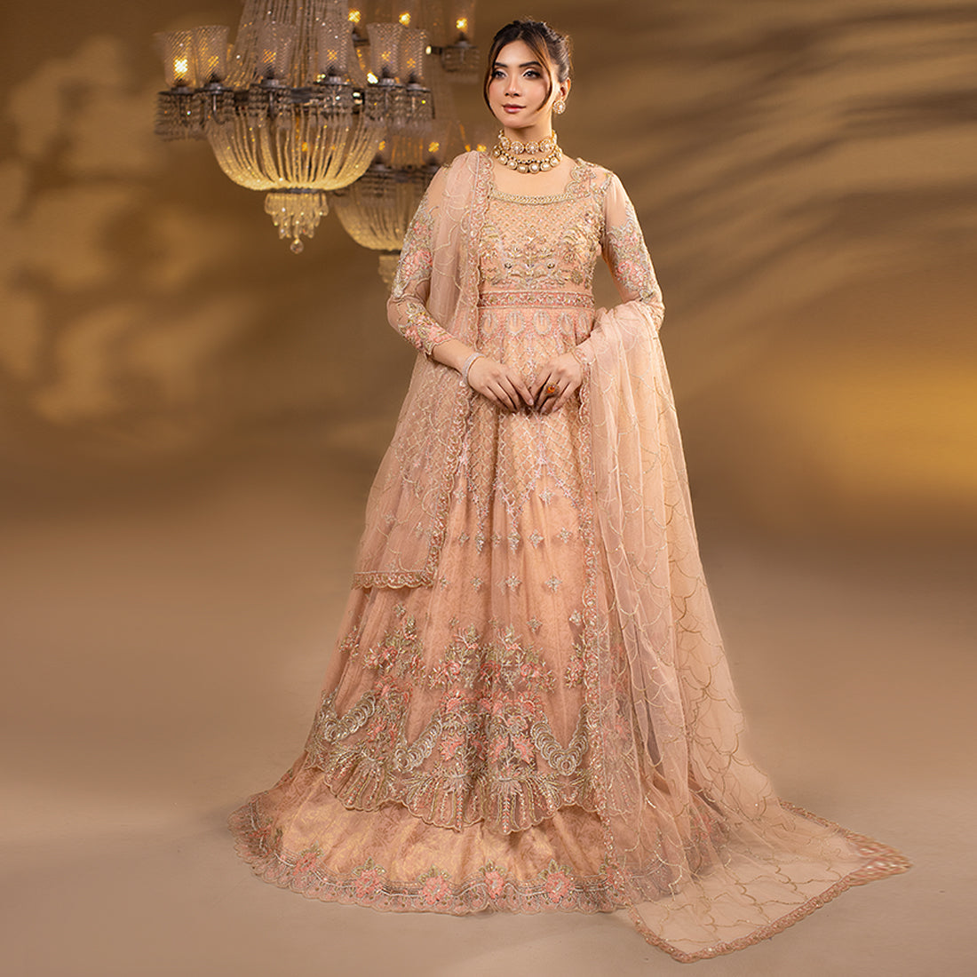 ZR-2501 | Peach Zahra Rubab