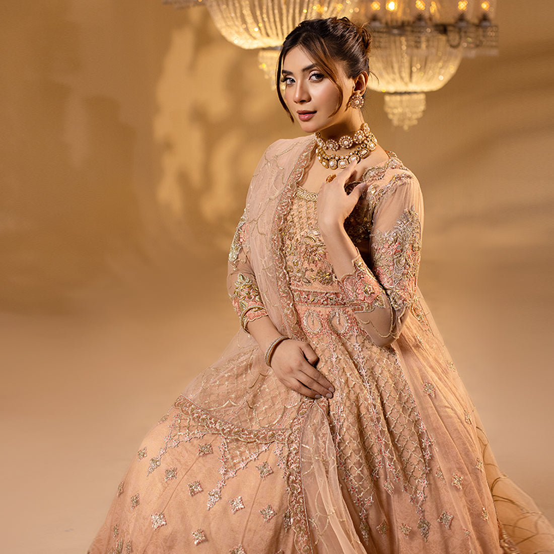 ZR-2501 | Peach Zahra Rubab