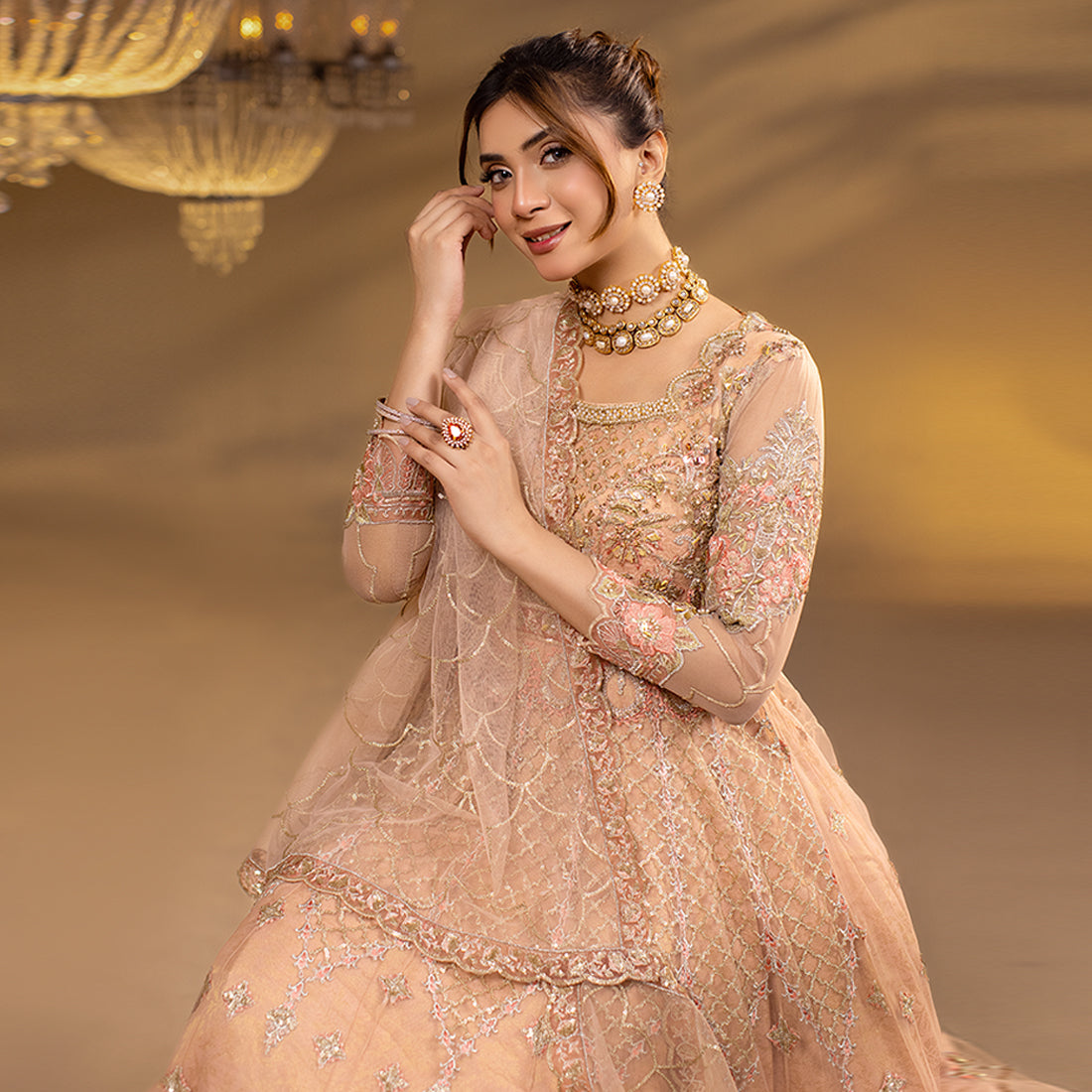 ZR-2501 | Peach Zahra Rubab