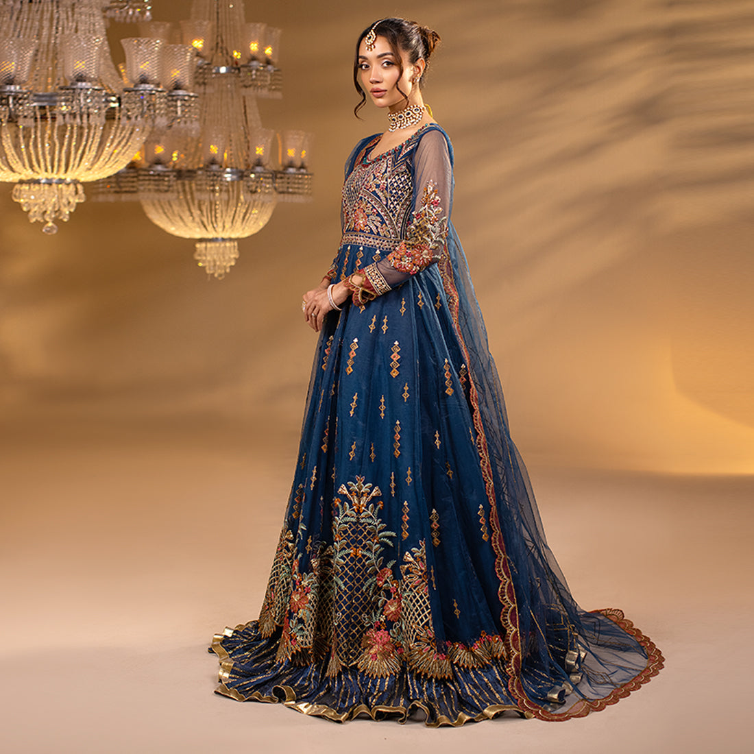 ZR-2502 | Teal Zahra Rubab