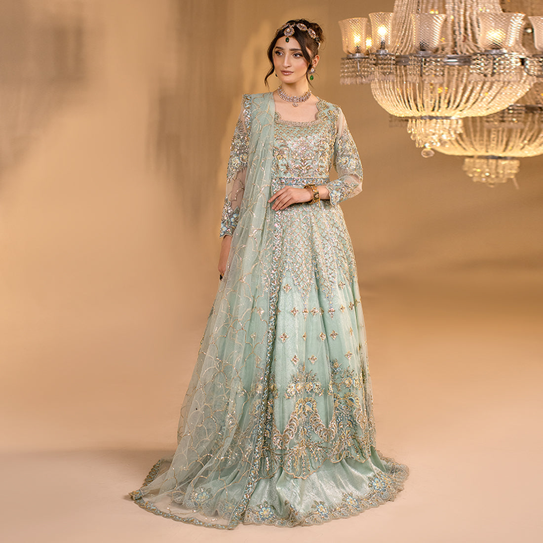 ZR-2501 | Turquoise Zahra Rubab