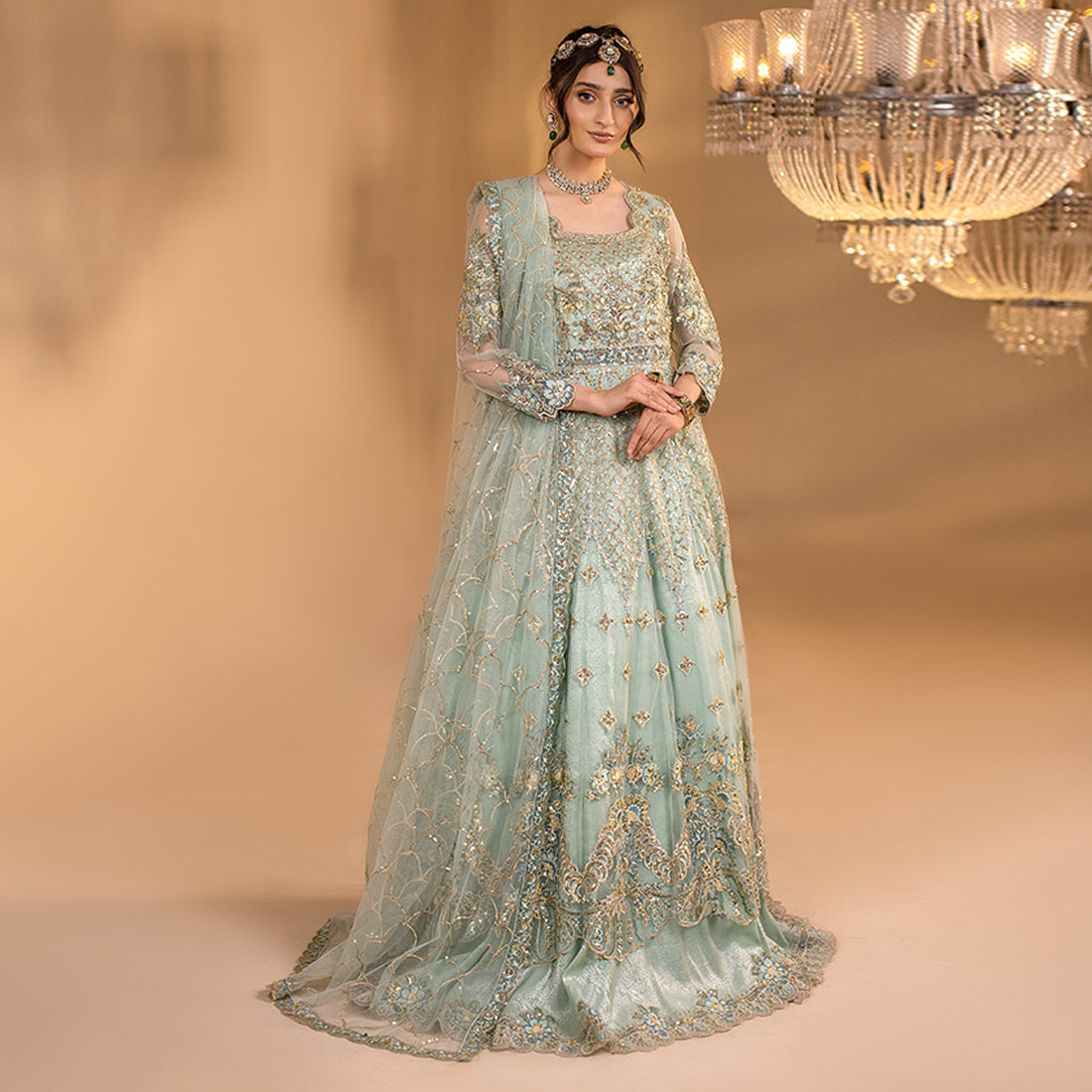 ZR-2501 | Turquoise Zahra Rubab