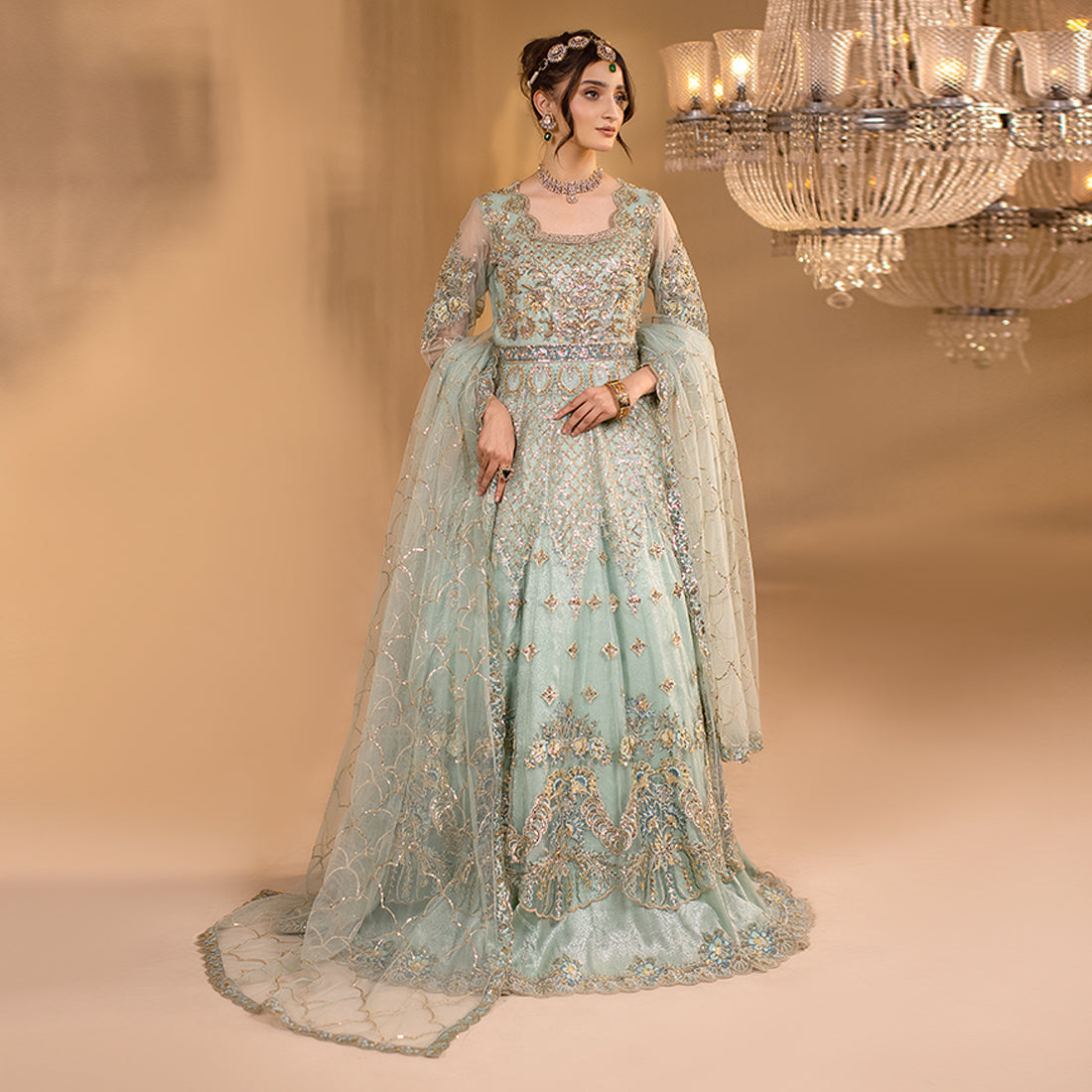 ZR-2501 | Turquoise Zahra Rubab