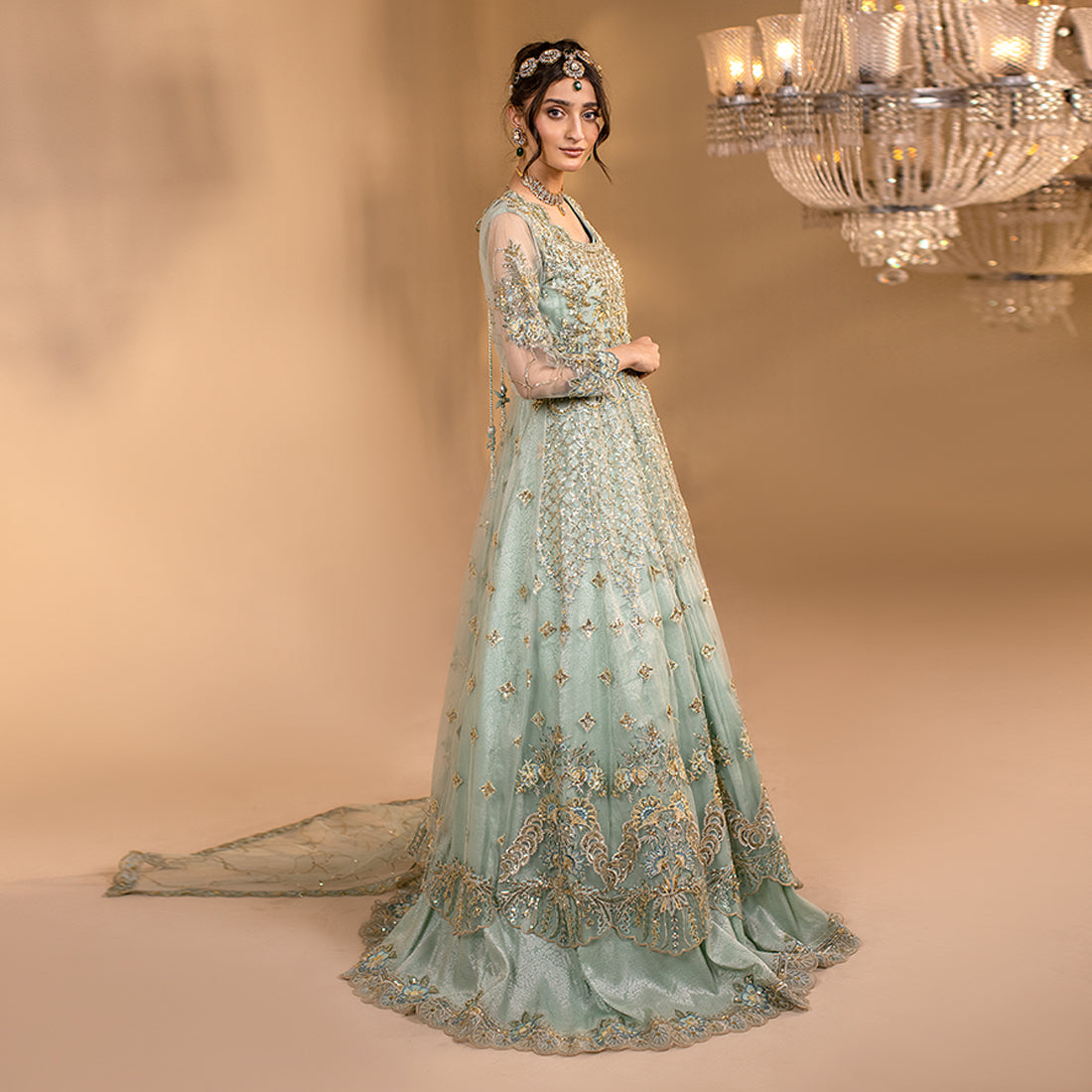 ZR-2501 | Turquoise Zahra Rubab