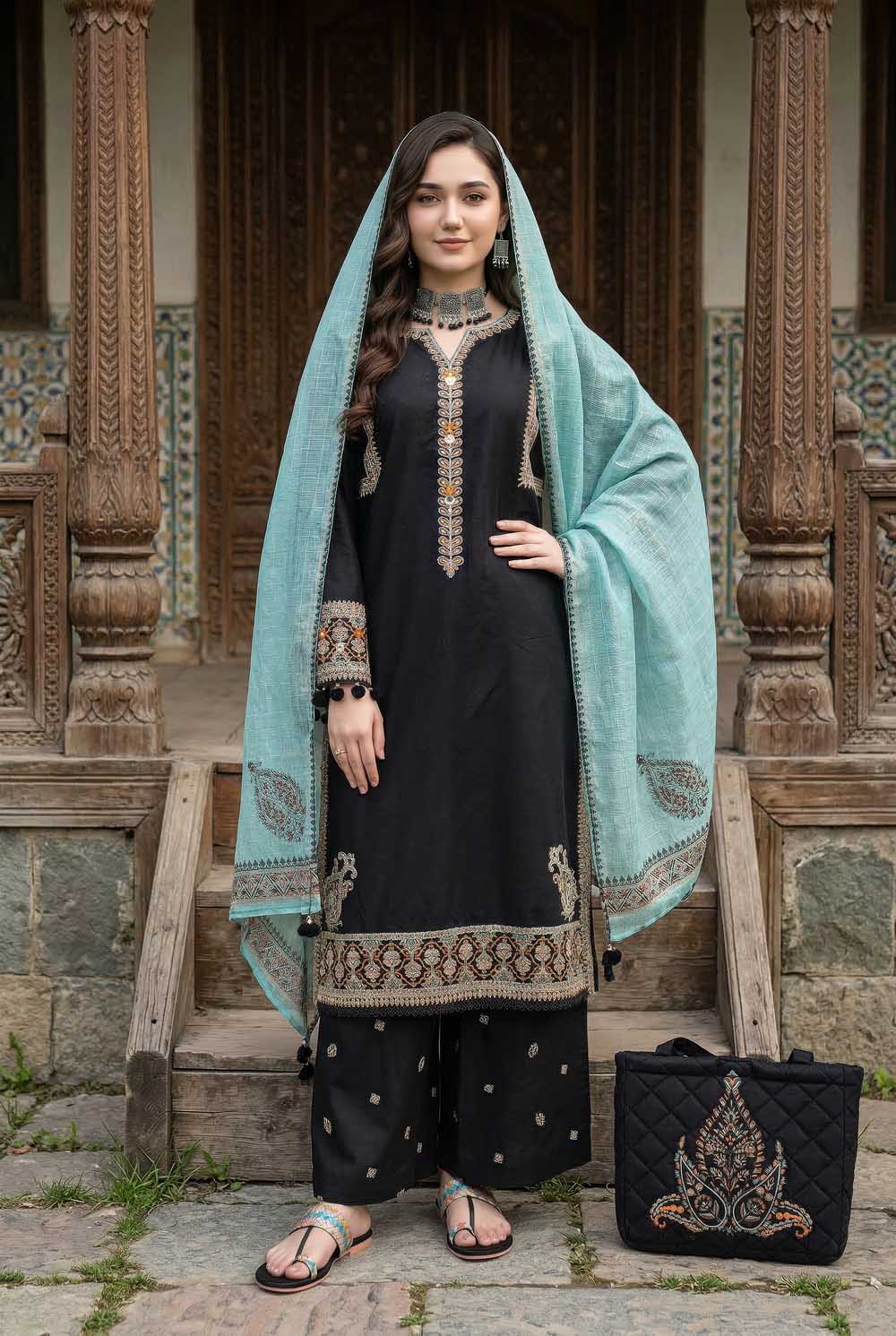 ZR-2626 | BLACK Zahra Rubab