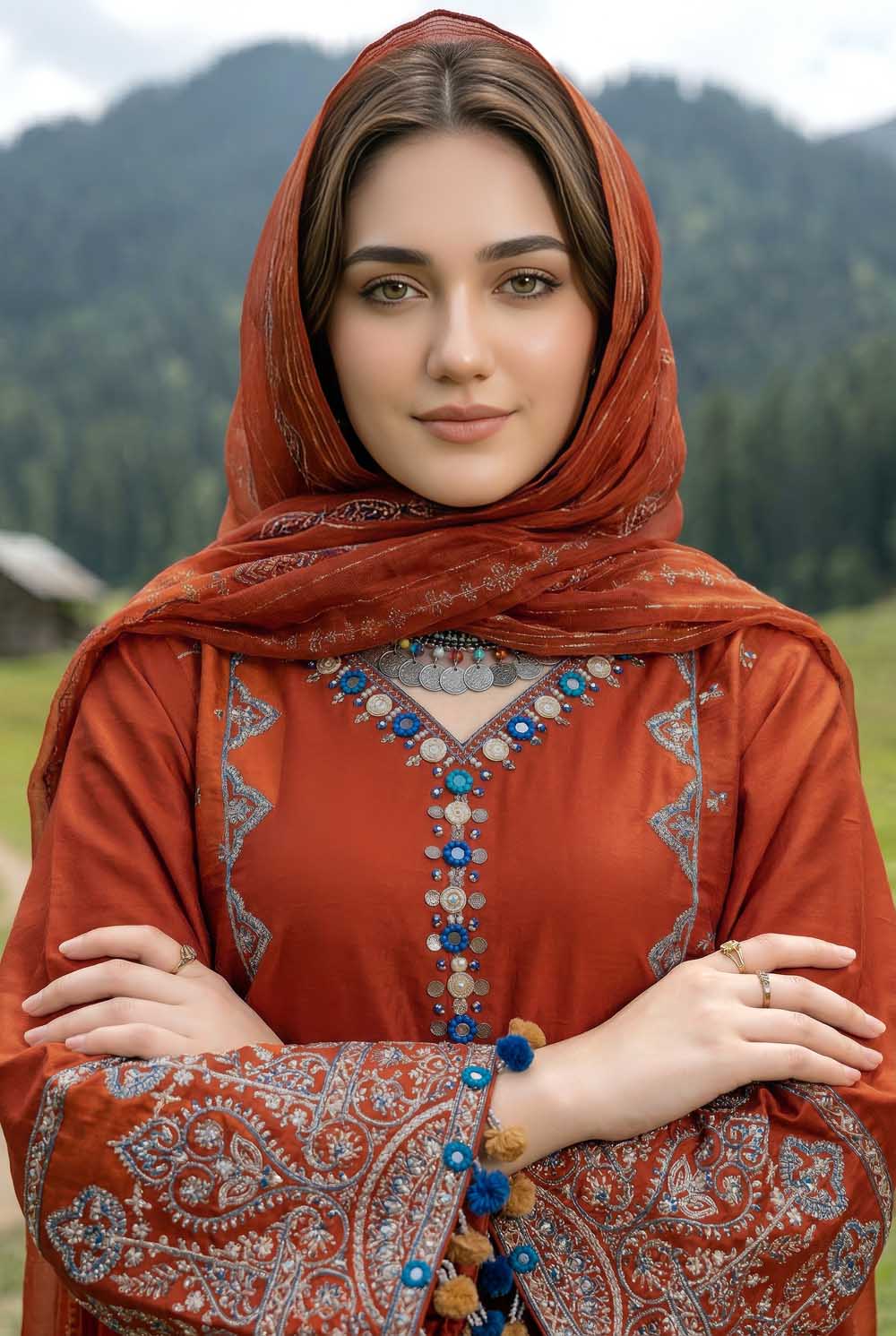 ZR-2623 | RUST Zahra Rubab