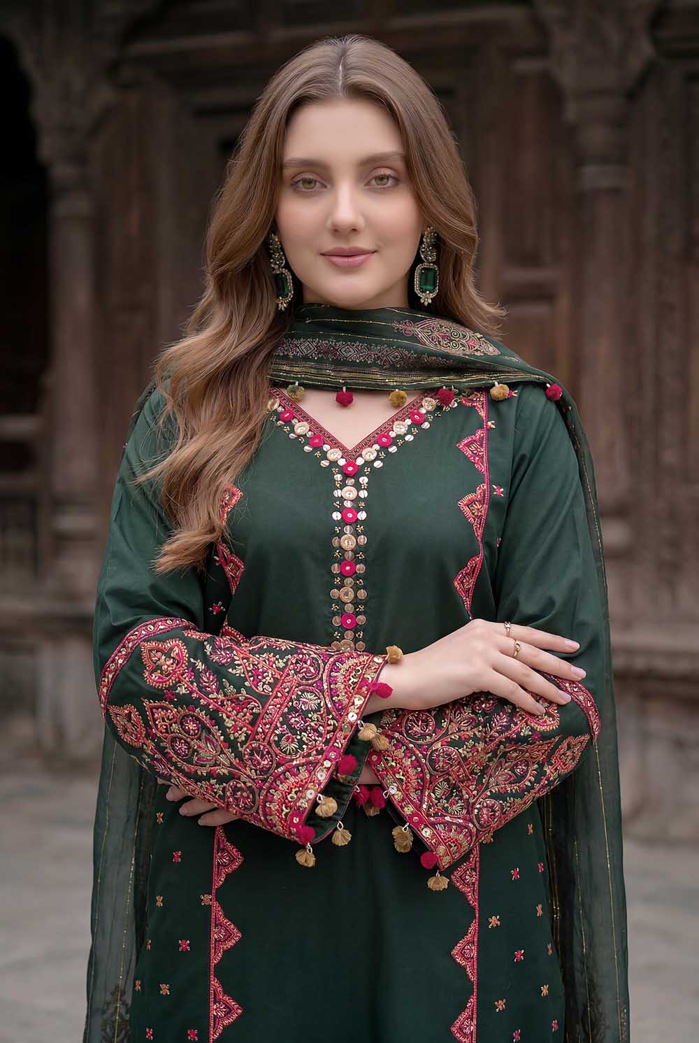 ZR-2623 | FROEST GREEN Zahra Rubab