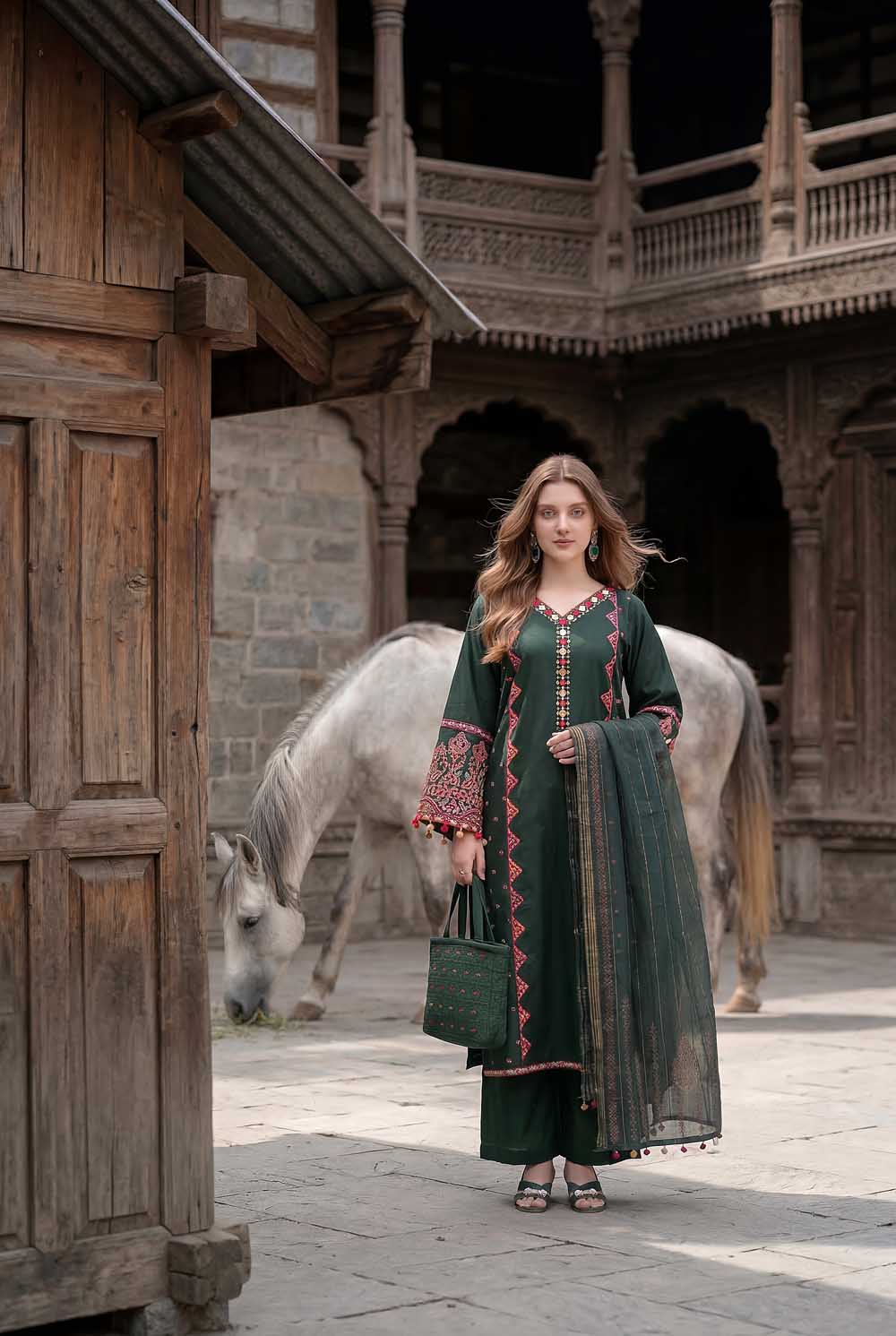 ZR-2623 | FROEST GREEN Zahra Rubab