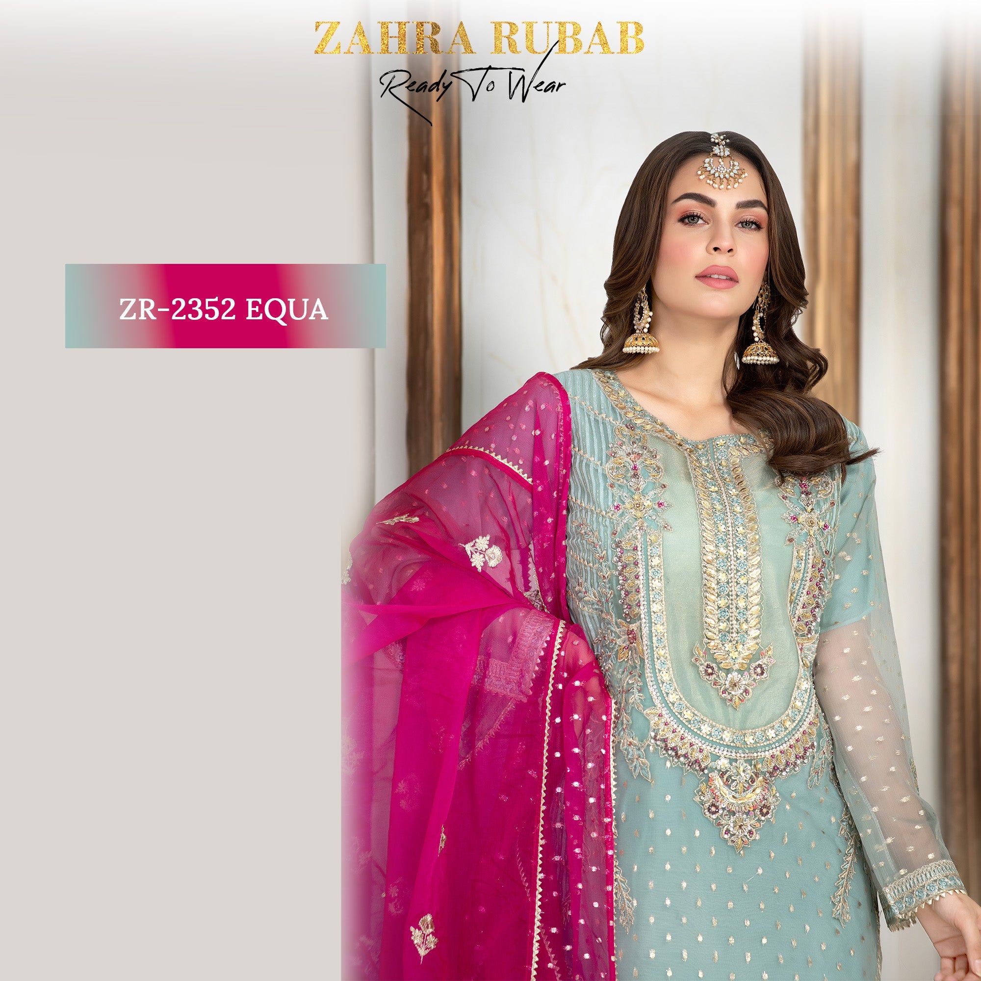 ZR-2352 Aqua, Skin Zahra Rubab fresh