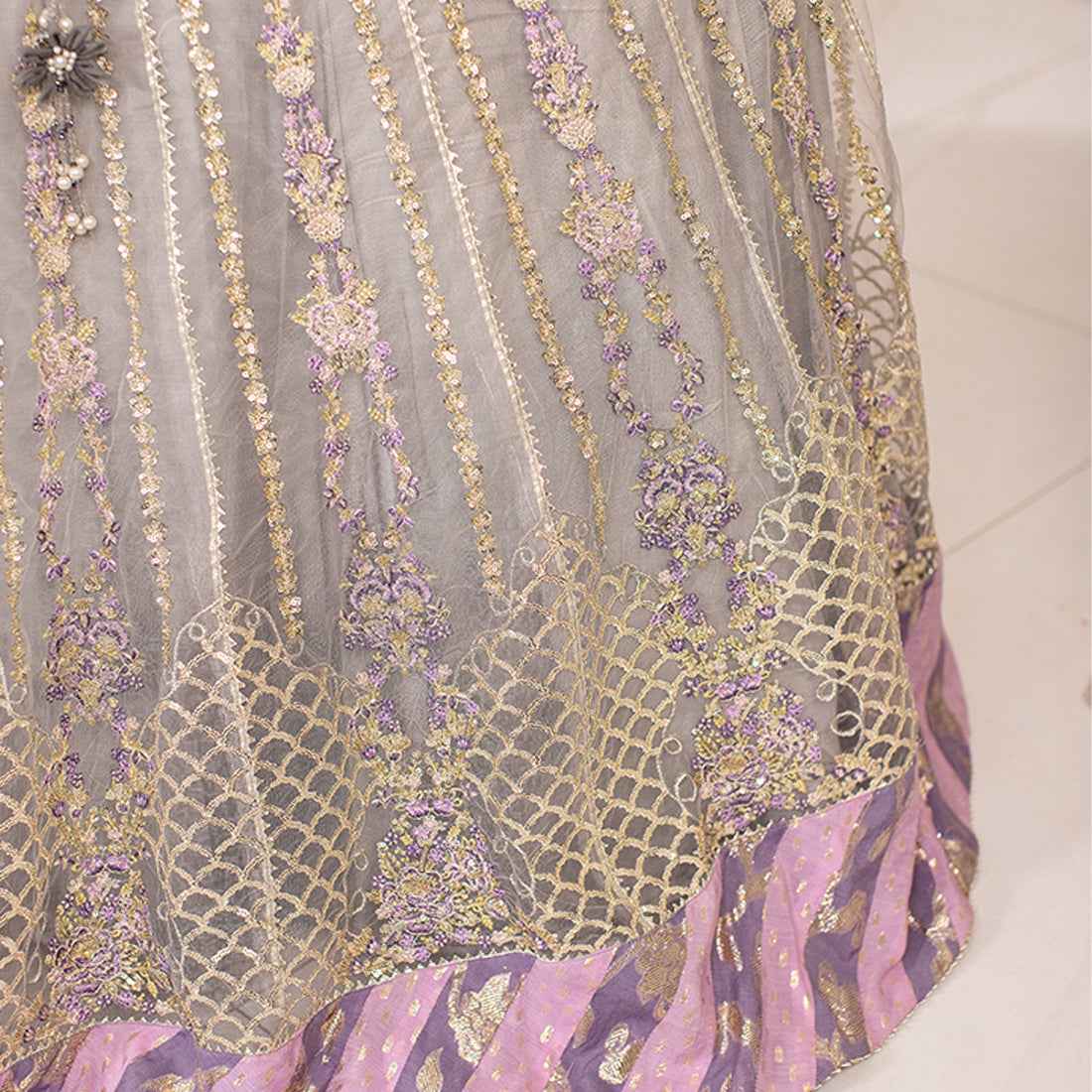 ZR-2448 | Grey | 4 PC