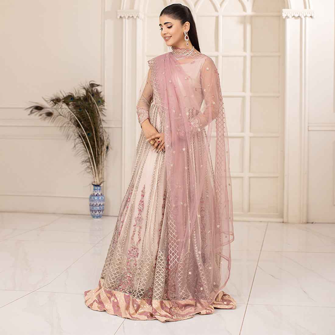 ZR-2448 | Tea Pink | 4 PC