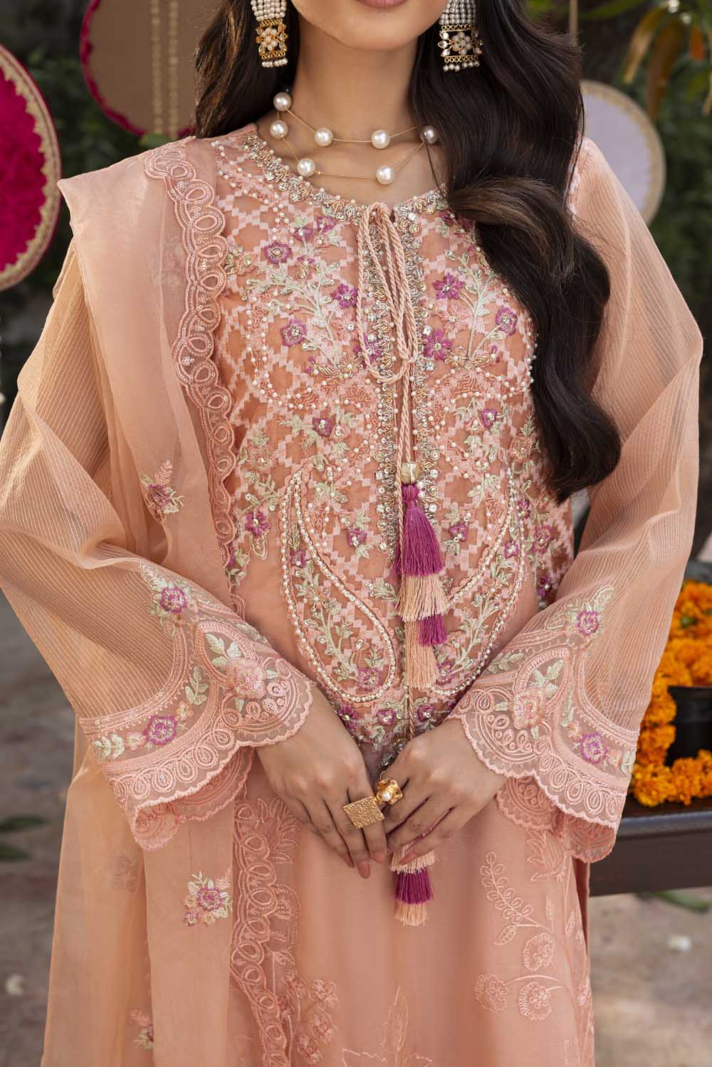 ZR-2545 | ROSE MIST Zahra Rubab