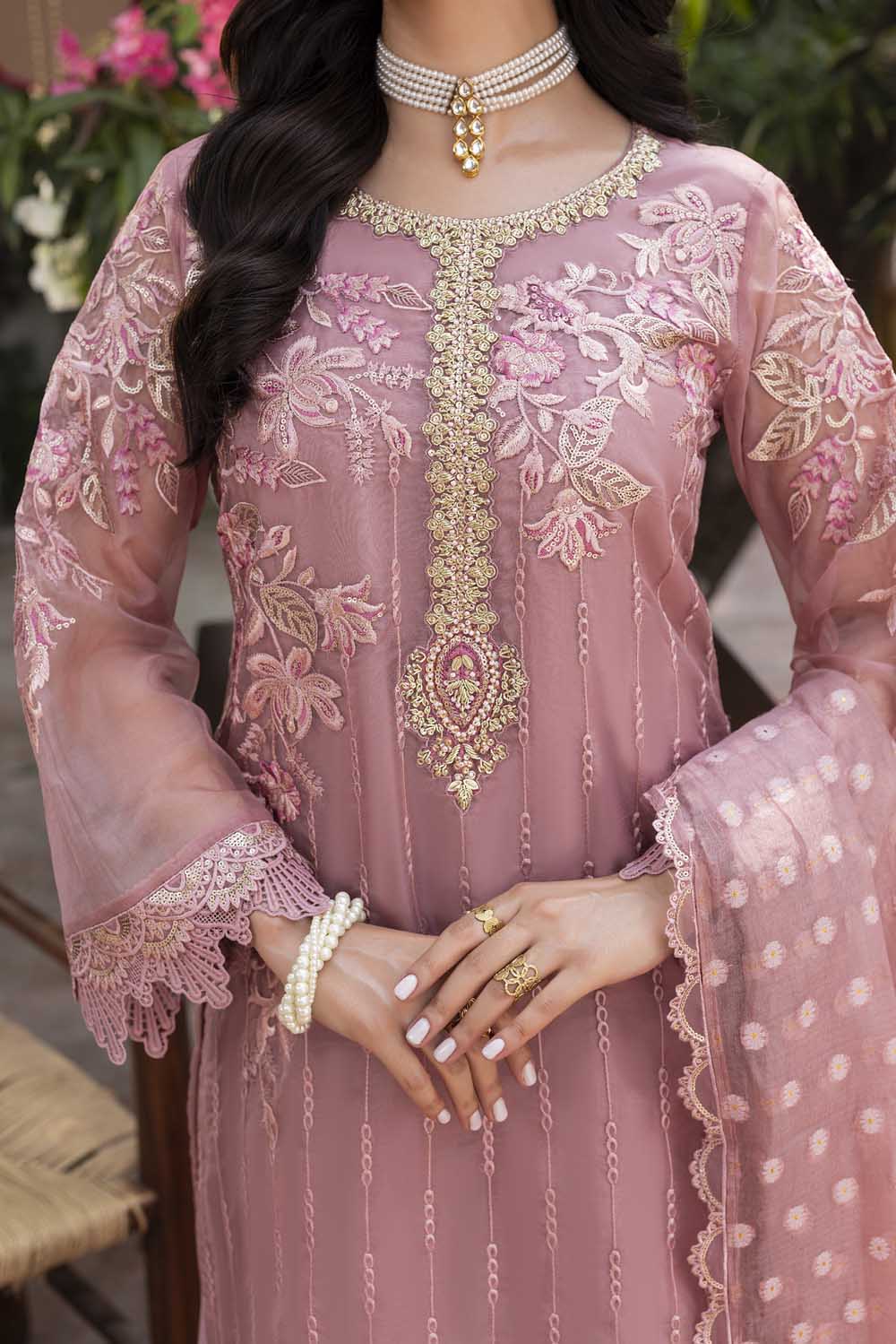 ZR-2547 | CORAL PINK Zahra Rubab