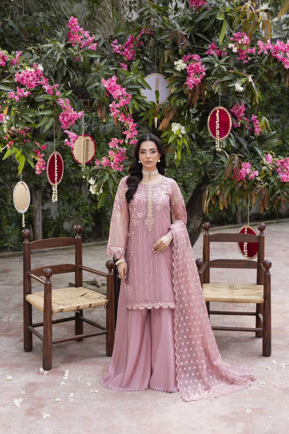 ZR-2547 | CORAL PINK Zahra Rubab