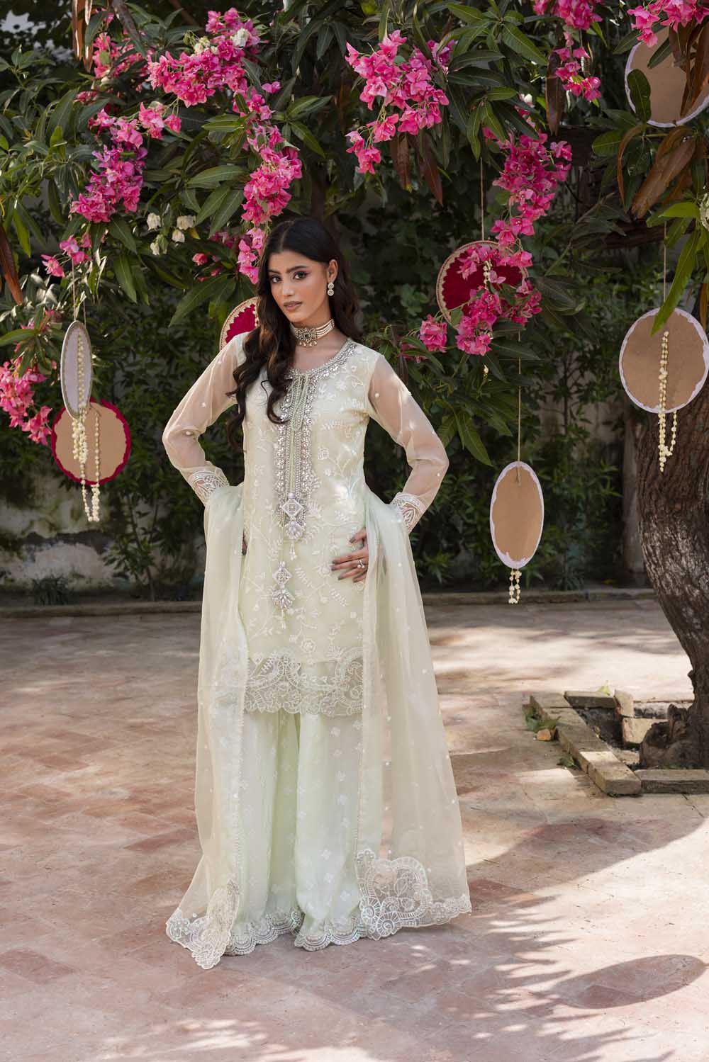 ZR-2548 | CRYSTAL GREEN Zahra Rubab