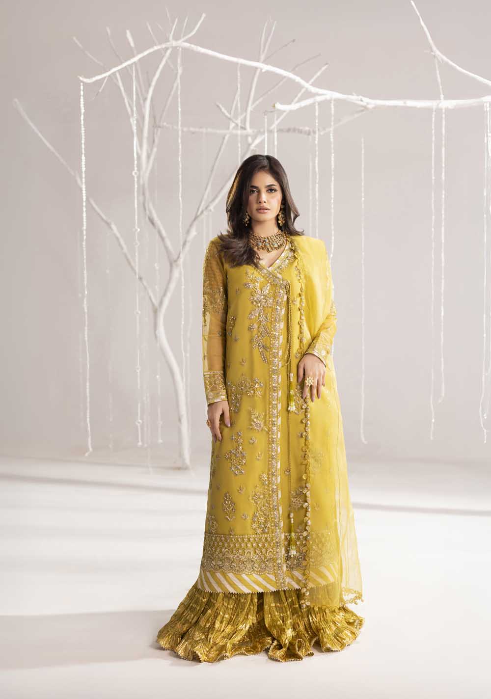 ZR-2566 | MUSTARD Zahra Rubab