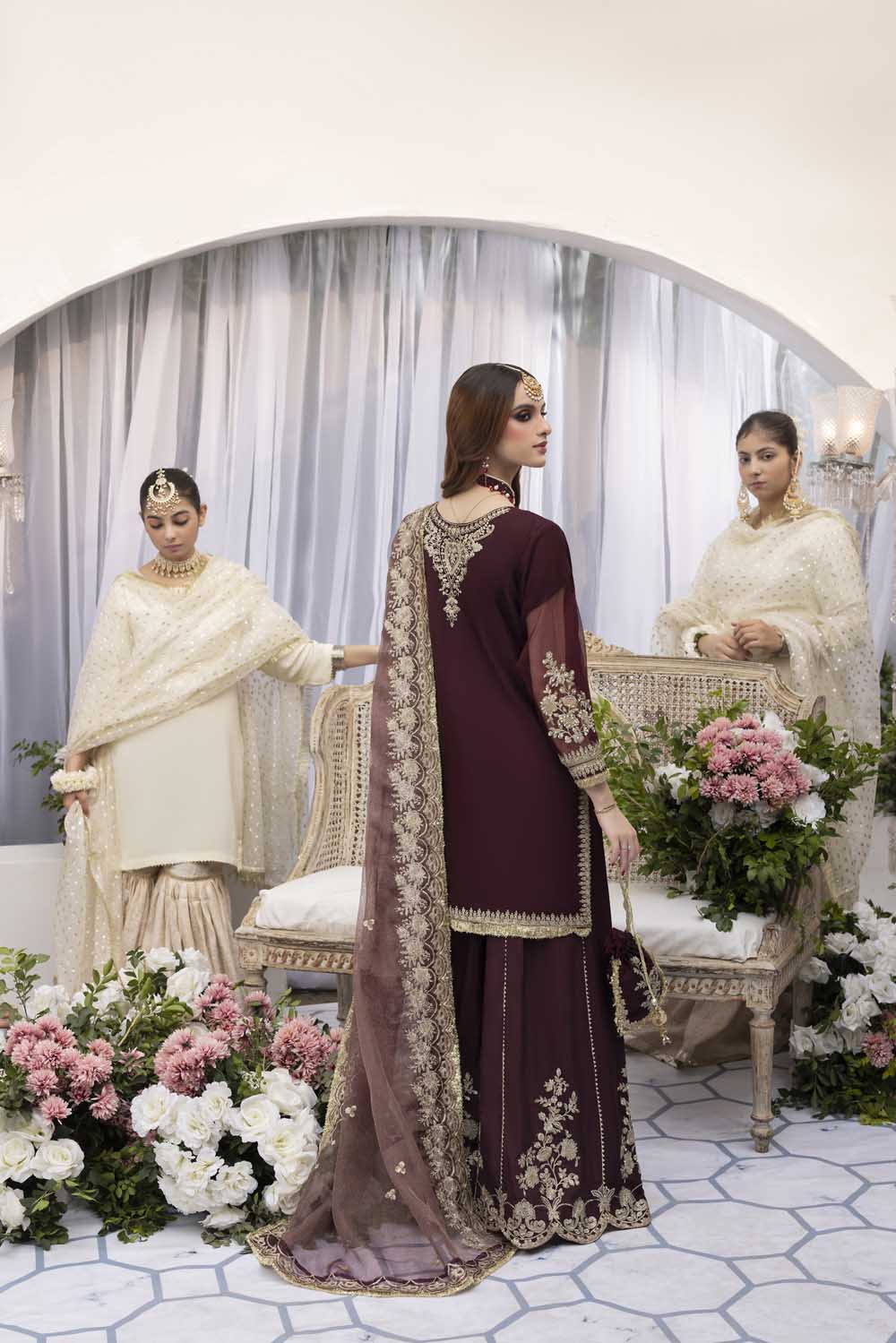ZR-2568 | MAROON Zahra Rubab