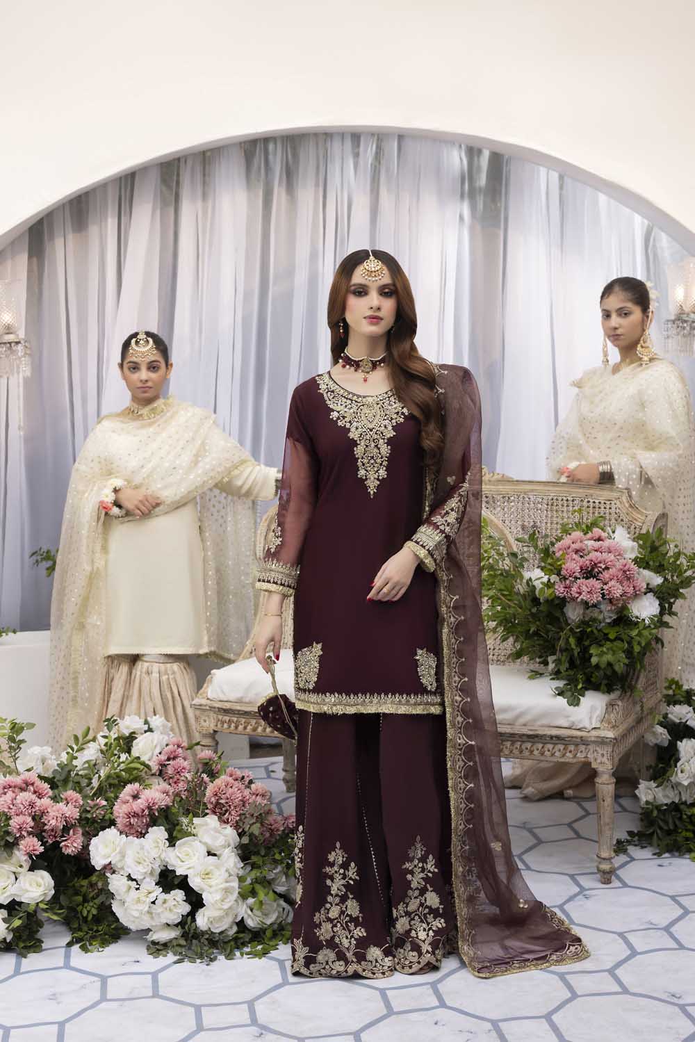 ZR-2568 | MAROON Zahra Rubab