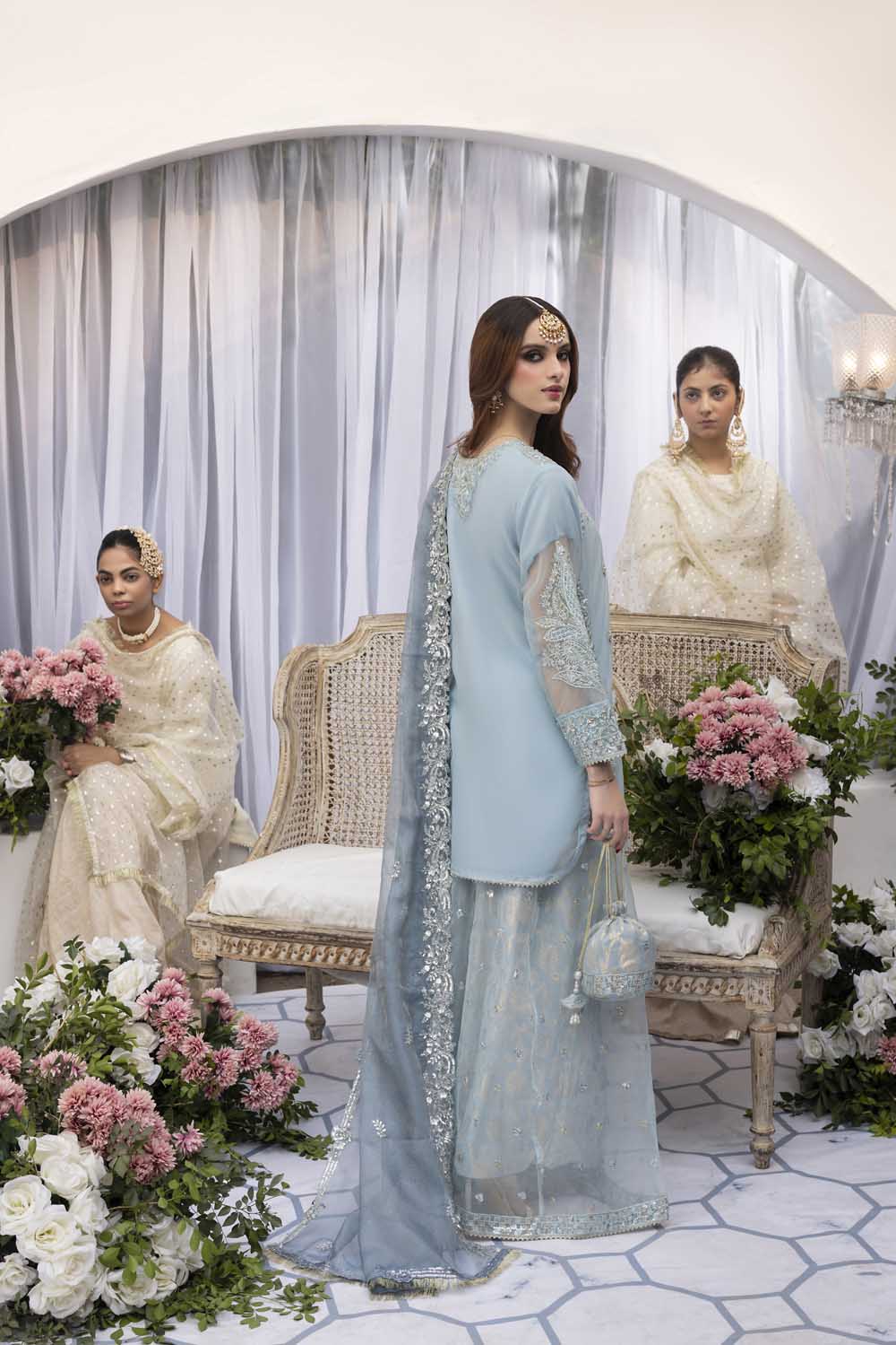 ZR-2569 | BABY BLUE Zahra Rubab