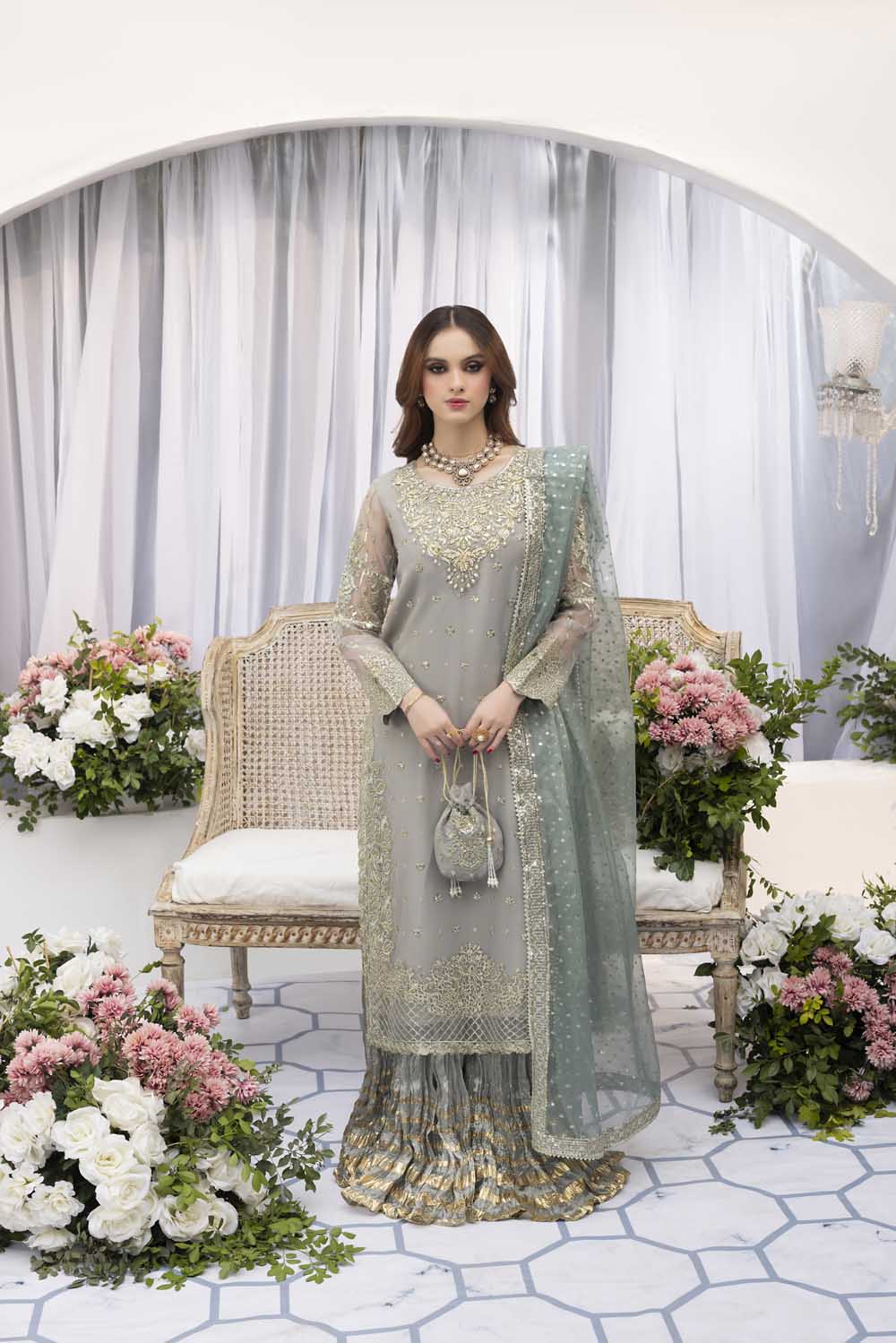 ZR-2571 | ICE-BLUE Zahra Rubab