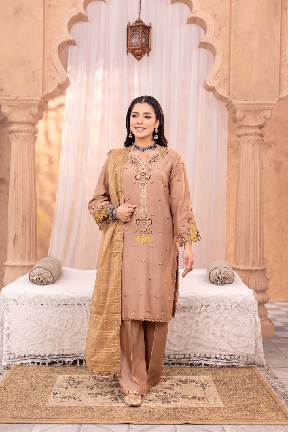 ZR-2583 | BEIGE Zahra Rubab