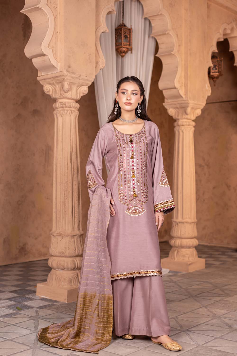 ZR-2584 | TEA-PINK Zahra Rubab