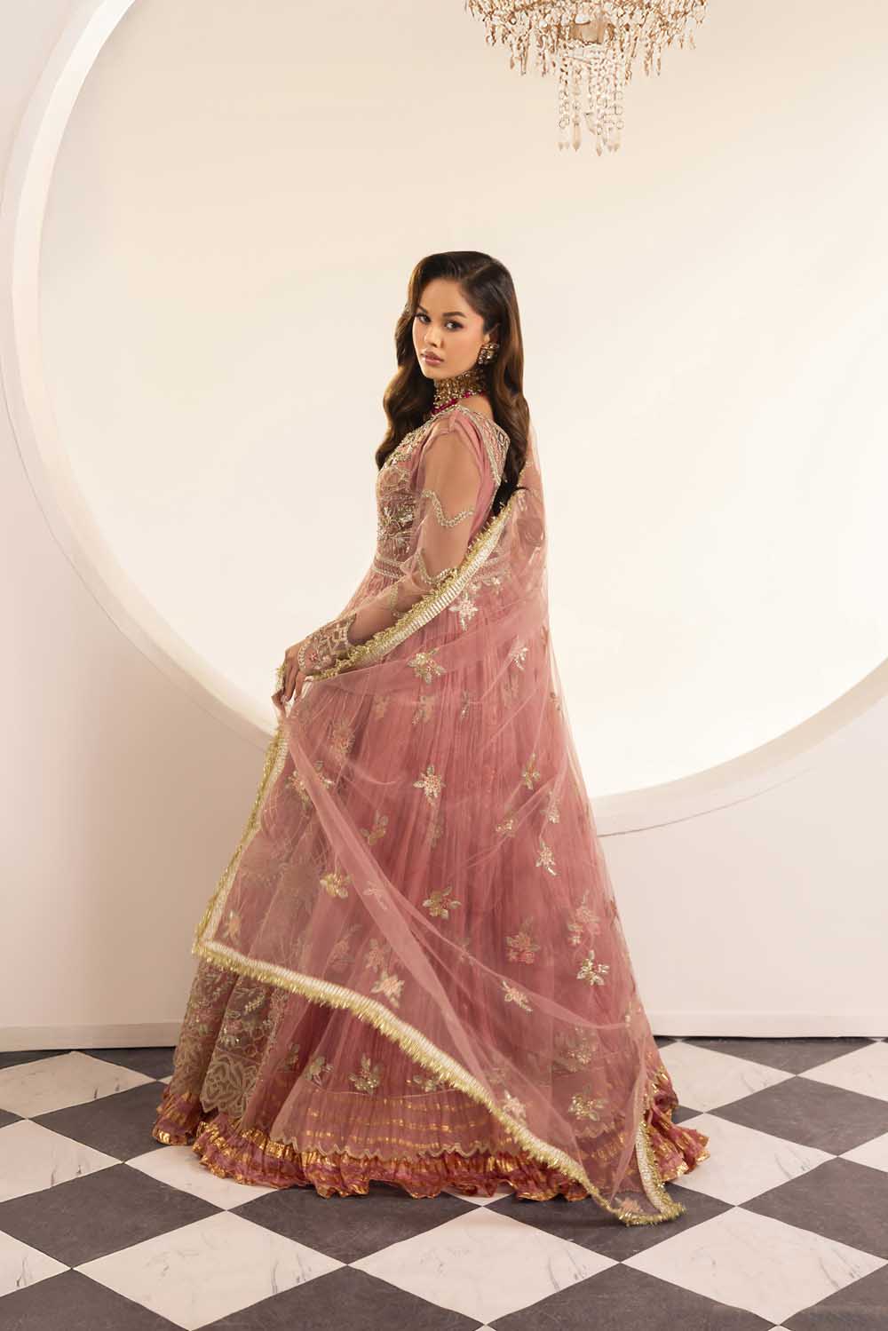 ZR-2586 | ROSE PINK Zahra Rubab