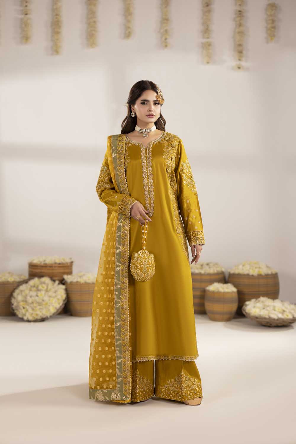 ZR-2603 | MUSTARD Zahra Rubab