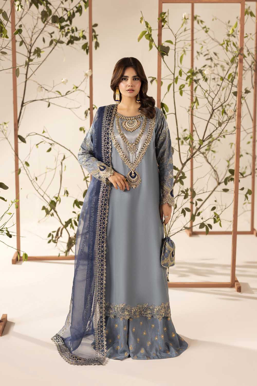 ZR-2609 | ICE BLUE Zahra Rubab